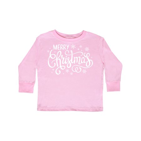Inktastic Merry Christmas Hand Lettering with Snowflakes in White Gift Toddler Boy or Toddler Girl Long Sleeve T-Shirt
Inktastic Merry Christmas Hand Lettering with Snowflakes in White Gift Toddler Boy or Toddler Girl Long Sleeve T-Shirt