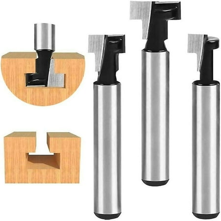 8mm T-slot Router Bit T-slot Router Shape Router Bits 3pcs (7.93/9.52/12.7mm) Cutter Shank With Blade Woodworking Router Bits For Power Tools Woodwo
8mm T-slot Router Bit T-slot Router Shape Router Bits 3pcs (7.93/9.52/12.7mm) Cutter Shank With Blade Woodworking Router Bits For Power Tools Woodwo
