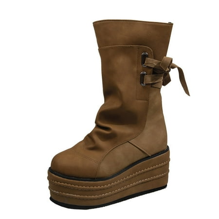 GNEIKDEING Shoes Breathable Retro Wedges Lacup Women s Winter Combat Boots Thickoled Women s Boots Gift on Clearance
GNEIKDEING Shoes Breathable Retro Wedges Lacup Women s Winter Combat Boots Thickoled Women s Boots Gift on Clearance