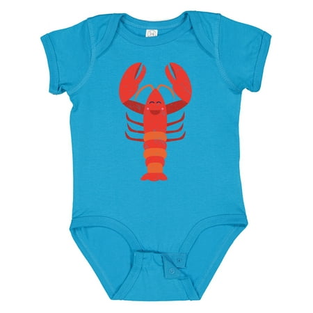 Inktastic Lobster Distressed Ocean Creature Gift Baby Boy or Baby Girl Bodysuit