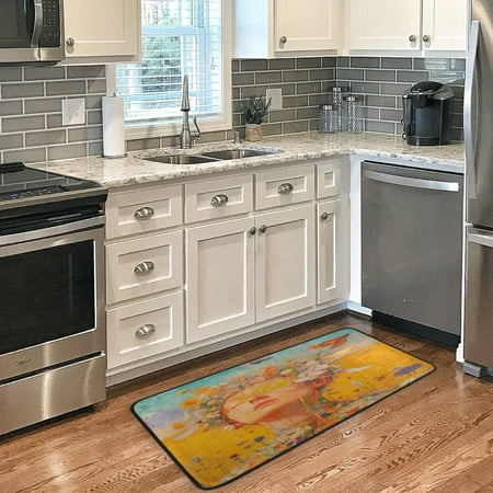 Long Floor Mat 39x20Inch Kitchen Mat Bathroom Mat Living Room Mat Bedroom Mat Absorbent Delicate Fabric No Ball Do Not Fade Beautiful Cartoon Beauty
Long Floor Mat 39x20Inch Kitchen Mat Bathroom Mat Living Room Mat Bedroom Mat Absorbent Delicate Fabric No Ball Do Not Fade Beautiful Cartoon Beauty