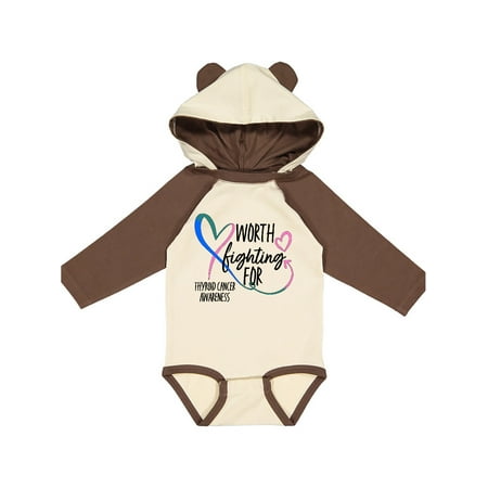 Inktastic Thyroid Cancer Awareness Pink Blue Teal Heart Ribbon Gift Baby Boy or Baby Girl Long Sleeve Bodysuit
Inktastic Thyroid Cancer Awareness Pink Blue Teal Heart Ribbon Gift Baby Boy or Baby Girl Long Sleeve Bodysuit