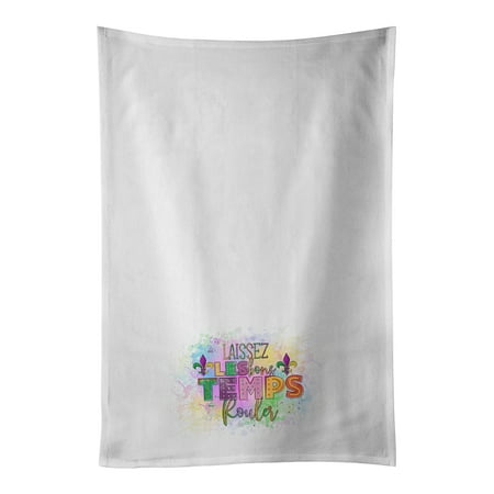 Caroline s Treasures WDK4642WTKT Laissex Les bons Temps Rouler Mardi Gras White Kitchen Towel Set of 2 Dish Towels 19 X
Caroline s Treasures WDK4642WTKT Laissex Les bons Temps Rouler Mardi Gras White Kitchen Towel Set of 2 Dish Towels 19 X