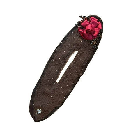 Handmade Embroidered Flower Bun Flower Bun Roller Lazy Curler Cozy Bun Maker Quick And Easy Curling Tool For Long Hair Black J
Handmade Embroidered Flower Bun Flower Bun Roller Lazy Curler Cozy Bun Maker Quick And Easy Curling Tool For Long Hair Black J