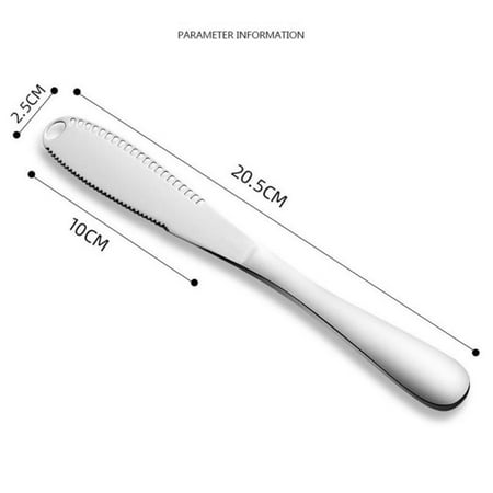 Multifunctional Butter Cutter Stainless Steel Cheese Spreader Slicer Blade Color Cream Knife Dessert Butter Knife Kitchen Tool
Multifunctional Butter Cutter Stainless Steel Cheese Spreader Slicer Blade Color Cream Knife Dessert Butter Knife Kitchen Tool