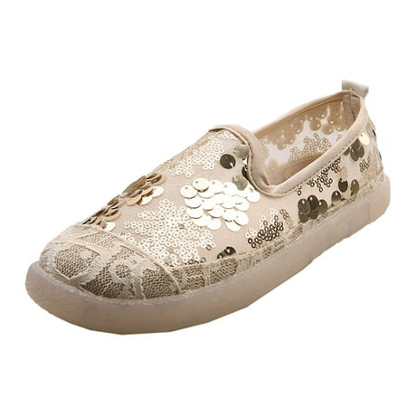 XINSHIDE Women Shoes Casual Summer Autumn Spring Women Shoes Casual Flat Soft Bottom Comfort Mesh Breathable Sequins Shiny Fashion Shoes
XINSHIDE Women Shoes Casual Summer Autumn Spring Women Shoes Casual Flat Soft Bottom Comfort Mesh Breathable Sequins Shiny Fashion Shoes