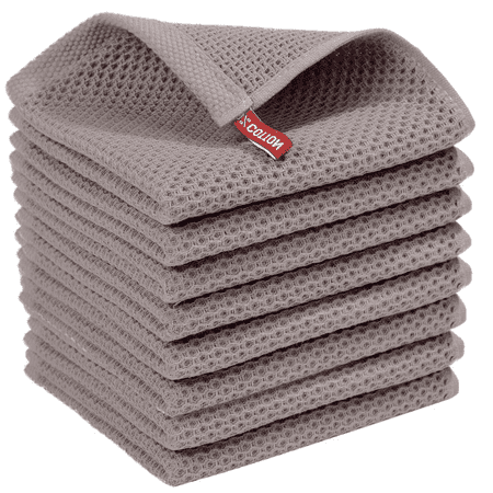 8PCS Waffle Weave Kitchen Dish Towels 100% Cotton Ultra Soft Dish Towels 12 Inches
8PCS Waffle Weave Kitchen Dish Towels 100% Cotton Ultra Soft Dish Towels 12 Inches