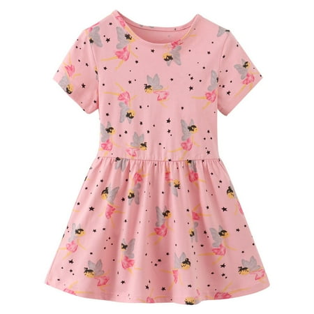 TAIAOJING Girls Boho Flower Dress Toddler Fairy Pink Short Dresses Cotton Blend Soft Summer For Casual Dress Cute Sundress 4 Years
TAIAOJING Girls Boho Flower Dress Toddler Fairy Pink Short Dresses Cotton Blend Soft Summer For Casual Dress Cute Sundress 4 Years