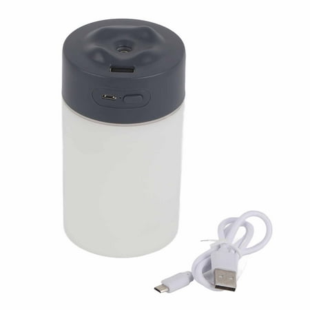 USB Humidifier 220ML Large Capacity Quiet Design Mini Portable Desktop Mist Humidifier With Night Light Grey
USB Humidifier 220ML Large Capacity Quiet Design Mini Portable Desktop Mist Humidifier With Night Light Grey