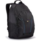 Case Logic BPCB-115 Cadence Laptop and Tablet Backpack with Lumbar Padding and Grab Handles, Black