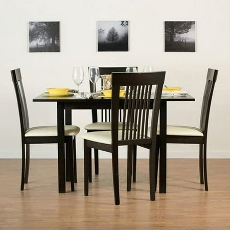 Aeon Furniture Flex 5 Piece Dining Table Set with Hartford Chairs