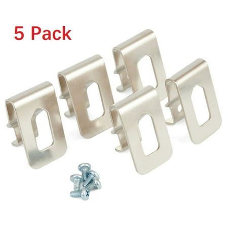 Gerich 5 Pcs Belt Clip Hook for DeWalt 20V Max Li-Ion DCD980 DCD985 Hammer Drill Driver
Gerich 5 Pcs Belt Clip Hook for DeWalt 20V Max Li-Ion DCD980 DCD985 Hammer Drill Driver