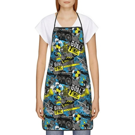 Goofa Bib Apron Unisex Aprons Adjustable Waterdrop Resistant Cooking Kitchen Apron for Chef Goal Time Pattern Apron Bulk
Goofa Bib Apron Unisex Aprons Adjustable Waterdrop Resistant Cooking Kitchen Apron for Chef Goal Time Pattern Apron Bulk