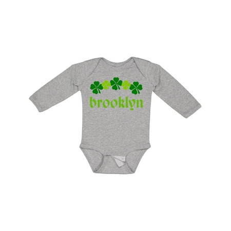 Inktastic Brooklyn New York Irish Boys or Girls Long Sleeve Baby Bodysuit
Inktastic Brooklyn New York Irish Boys or Girls Long Sleeve Baby Bodysuit