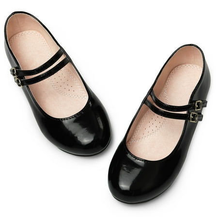 HOMEHOT Girls Dress Shoes Mary Jane Shoes for Girls Princess Ballerina Flats Back to School Shoes for Girls Party Wedding Black Big Kid 3
HOMEHOT Girls Dress Shoes Mary Jane Shoes for Girls Princess Ballerina Flats Back to School Shoes for Girls Party Wedding Black Big Kid 3