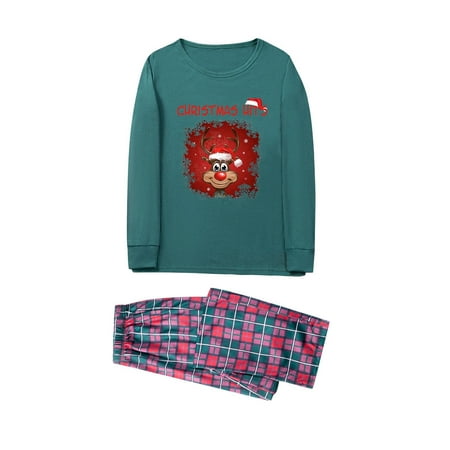 Christmas Gifts Matching Family Pajamas Sets For Christmas Snow Deer Top And Plaid Pants Homewear For Mom Imitation cotton A
Christmas Gifts Matching Family Pajamas Sets For Christmas Snow Deer Top And Plaid Pants Homewear For Mom Imitation cotton A