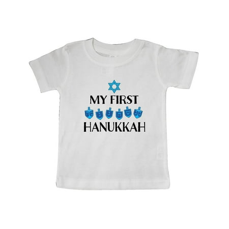 Inktastic My 1st Hanukkah Dreidels in Blue with Star of David Gift Baby Boy or Baby Girl T-Shirt
Inktastic My 1st Hanukkah Dreidels in Blue with Star of David Gift Baby Boy or Baby Girl T-Shirt