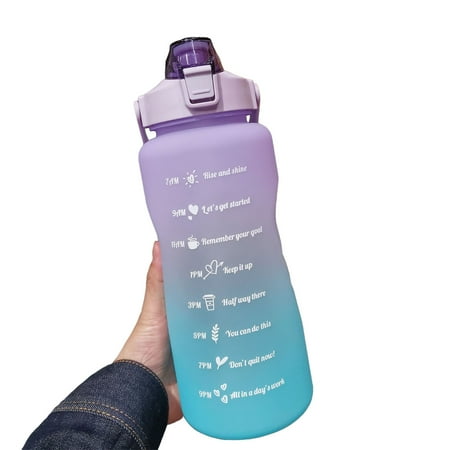 Frosted Cup Outdoor Sports Portable With Bounce Lid Large 2000ML purple Model Gradient 2000ml Capacity Water Bottle
Frosted Cup Outdoor Sports Portable With Bounce Lid Large 2000ML purple Model Gradient 2000ml Capacity Water Bottle
