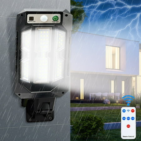 Naxoaeo Clearance Solar Street Lights Outdoor Waterproof LED Light Solar Lights for Outside Dusk to Dawn Solar Flood Lights with Motion Sensor and Remote Control for Parking Lot
Naxoaeo Clearance Solar Street Lights Outdoor Waterproof LED Light Solar Lights for Outside Dusk to Dawn Solar Flood Lights with Motion Sensor and Remote Control for Parking Lot