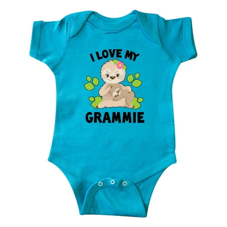 Inktastic Cute Sloth I Love My Grammie with Green Leaves Gift Baby Boy or Baby Girl Bodysuit
Inktastic Cute Sloth I Love My Grammie with Green Leaves Gift Baby Boy or Baby Girl Bodysuit