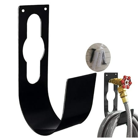 Expandable garden hose holder Rope hanger Available on faucets