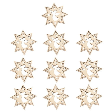 NUOLUX 10 Pcs Household Xmas Hanging Tags Christmas Wooden Hanging Pendant Home Party Banquet Hanging Ornament
NUOLUX 10 Pcs Household Xmas Hanging Tags Christmas Wooden Hanging Pendant Home Party Banquet Hanging Ornament