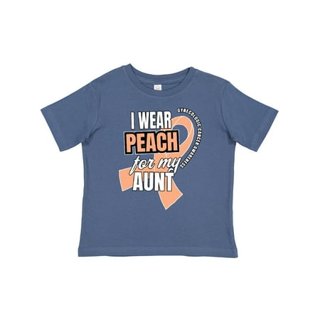 Inktastic I Wear Peach for My Aunt Gynecologic Cancer Awareness Gift Toddler Boy or Toddler Girl T-Shirt
Inktastic I Wear Peach for My Aunt Gynecologic Cancer Awareness Gift Toddler Boy or Toddler Girl T-Shirt