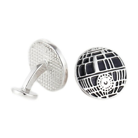 Superheroes Star Wars Death Star Empire Sith Imperial Cufflinks