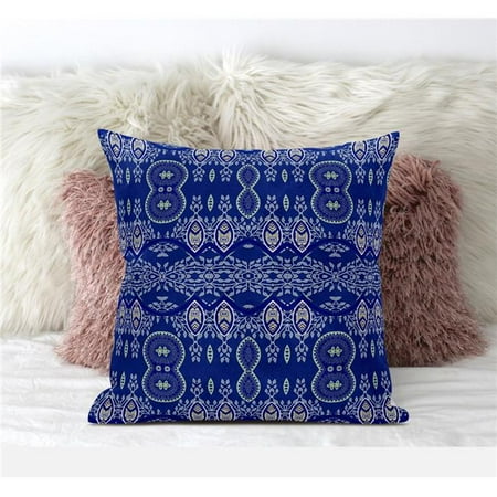 Amrita Sen Designs CAPL692FSDS-BL-20x20 20 x 20 in. Sephalina Paisley Leaves Suede Blown & Closed Pillow - Navy Blue
Amrita Sen Designs CAPL692FSDS-BL-20x20 20 x 20 in. Sephalina Paisley Leaves Suede Blown & Closed Pillow - Navy Blue
