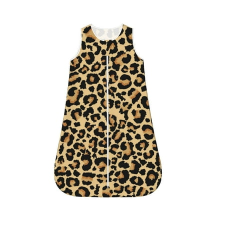 Fotbe Leopard Print Pattern Sleep Sack - Baby Wearable Blanket with Zipper Extra Soft Cotton Sleeveless Sleeping Bag for Infants-X-Large
Fotbe Leopard Print Pattern Sleep Sack - Baby Wearable Blanket with Zipper Extra Soft Cotton Sleeveless Sleeping Bag for Infants-X-Large