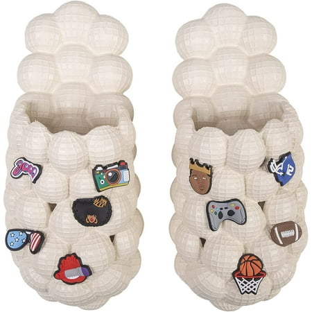 Massage Bubble Slides Women Funny Lychee Spa Slippers for Men Indoor and Outdoor Non-Slip Bath Shower Shoes Bedroom House Gym Basketball Slides Sandals
Massage Bubble Slides Women Funny Lychee Spa Slippers for Men Indoor and Outdoor Non-Slip Bath Shower Shoes Bedroom House Gym Basketball Slides Sandals