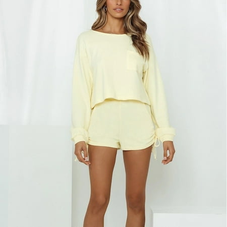 Munlar Robes For Women Christmas Loungewear For Family Womens Long Sleeve 2 Piece Short Pajamas Set Nightwear Sleepwear Loungewear
Munlar Robes For Women Christmas Loungewear For Family Womens Long Sleeve 2 Piece Short Pajamas Set Nightwear Sleepwear Loungewear