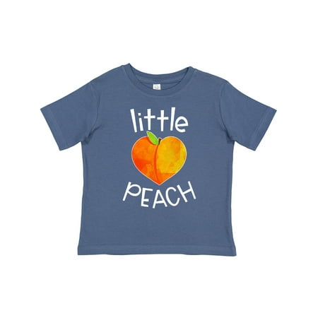 Inktastic Little Peach Cute Heart Shaped Peach Gift Toddler Boy or Toddler Girl T-Shirt
