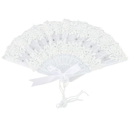 HOMEMAXS Bride Fan Wedding Lace Peal Design Fan Lady Performance Fan Bridal Fan Prop
HOMEMAXS Bride Fan Wedding Lace Peal Design Fan Lady Performance Fan Bridal Fan Prop