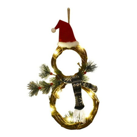 Chiccall Christmas Decorations Clearance Home Decoration Wreath Pendant LED Wreath Wall Hanging Christmas Wreath Outdoor Indoor Decor for Xmas Party
Chiccall Christmas Decorations Clearance Home Decoration Wreath Pendant LED Wreath Wall Hanging Christmas Wreath Outdoor Indoor Decor for Xmas Party