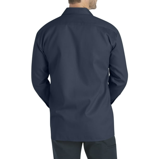 Dickies Men's and Big Men's Long Sleeve Flex Twill Shirt