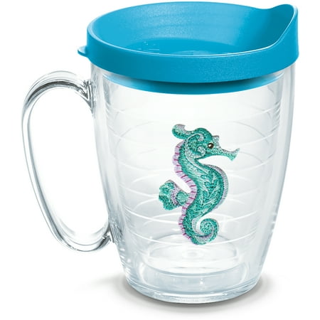 Tervis Purple Teal Seahorse Made in USA Double Walled Insulated Tumbler Travel Cup Keeps Drinks Cold & Hot 16oz Mug - Turquoise Lid Clear
Tervis Purple Teal Seahorse Made in USA Double Walled Insulated Tumbler Travel Cup Keeps Drinks Cold & Hot 16oz Mug - Turquoise Lid Clear