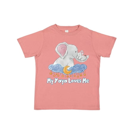 Inktastic My Yaya Loves Me Cute Elephants Clouds Moon and Stars Boys or Girls Toddler T-Shirt
Inktastic My Yaya Loves Me Cute Elephants Clouds Moon and Stars Boys or Girls Toddler T-Shirt
