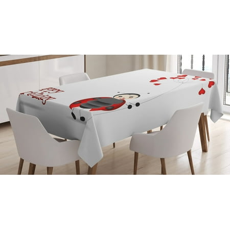 Birthday Decorations for Kids Tablecloth Ladybug Wings Flower Inspired Heart Shaped Balloons Rectangular Table Cover for Dining Room Kitchen 60 X 90 Inches Red Black and White by Ambesonne
Birthday Decorations for Kids Tablecloth Ladybug Wings Flower Inspired Heart Shaped Balloons Rectangular Table Cover for Dining Room Kitchen 60 X 90 Inches Red Black and White by Ambesonne