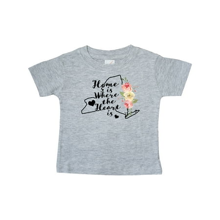 Inktastic New York Home is Where the Heart is with Watercolor Floral Gift Baby Boy or Baby Girl T-Shirt
Inktastic New York Home is Where the Heart is with Watercolor Floral Gift Baby Boy or Baby Girl T-Shirt