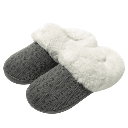 NeedBo Women s Slipper Memory Foam Fluffy Soft Warm Slip On House Shoes Anti-Skid Cozy Plush for Indoor Outdoor Size 6-7 Grey
NeedBo Women s Slipper Memory Foam Fluffy Soft Warm Slip On House Shoes Anti-Skid Cozy Plush for Indoor Outdoor Size 6-7 Grey