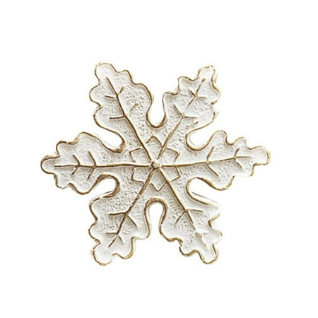 FRCOLOR Creative Retro Christmas Fridge Magnets Stereoscopic Snowflake Magnetic Buckle Refrigerator Stickers Home Decoration - Size S
FRCOLOR Creative Retro Christmas Fridge Magnets Stereoscopic Snowflake Magnetic Buckle Refrigerator Stickers Home Decoration - Size S