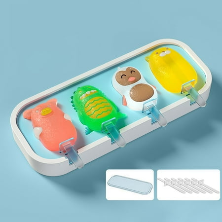 Popsicle Mold Set 4 Pieces Homemade Silicone Popsicle Maker Kid Easy Release Ice Cream Molds Reusable DIY Ice Molds
Popsicle Mold Set 4 Pieces Homemade Silicone Popsicle Maker Kid Easy Release Ice Cream Molds Reusable DIY Ice Molds