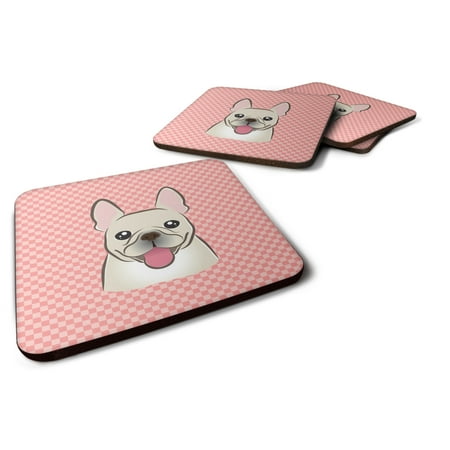 Carolines Treasures BB1238FC Checkerboard Pink French Bulldog Foam Coaster Set of 4 3 1/2 x 3 1/2 multicolor
Carolines Treasures BB1238FC Checkerboard Pink French Bulldog Foam Coaster Set of 4 3 1/2 x 3 1/2 multicolor