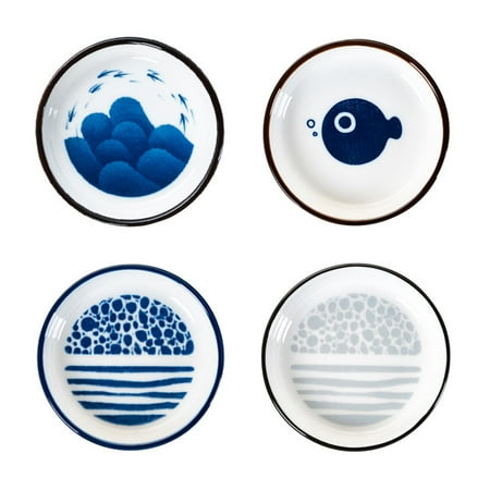 NUOLUX 4pcs Sauce Dipping Dishes Ceramic Sauce Dishes Home Restaurant Sauce Dishes
NUOLUX 4pcs Sauce Dipping Dishes Ceramic Sauce Dishes Home Restaurant Sauce Dishes