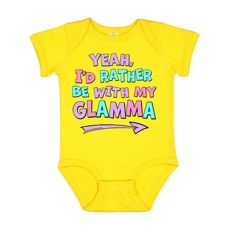 Inktastic Yeah I d Rather Be with My Glamma in Pink Blue and Purple Gift Baby Boy or Baby Girl Bodysuit
Inktastic Yeah I d Rather Be with My Glamma in Pink Blue and Purple Gift Baby Boy or Baby Girl Bodysuit