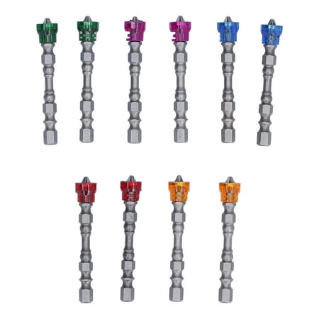 Big sale 10Pcs Magnetic Circle Bit 1/4in SingleHead Color for Electric Screwdriver Pneumatic Drill
Big sale 10Pcs Magnetic Circle Bit 1/4in SingleHead Color for Electric Screwdriver Pneumatic Drill