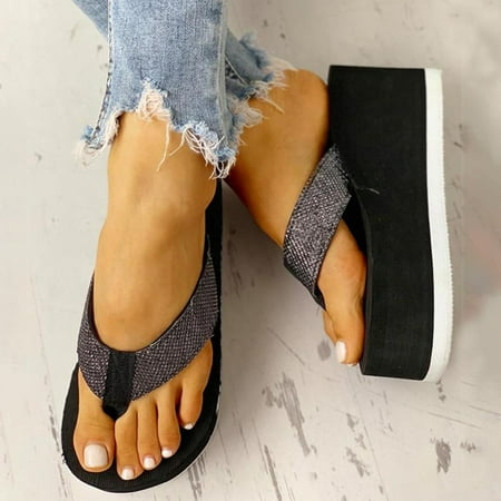 Cathalem Slippers Bohemian Flat Beach Women Sandals Shoes Wedges Casual Style Girls Women s slipper Fun Womens Slippers Black 7.5
Cathalem Slippers Bohemian Flat Beach Women Sandals Shoes Wedges Casual Style Girls Women s slipper Fun Womens Slippers Black 7.5