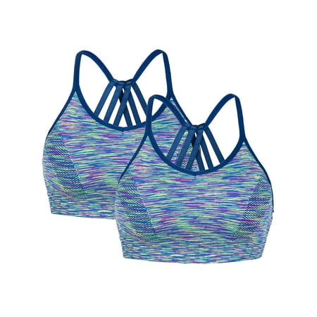 YouLoveIt 2pcs Women Sports Bra Padded Seamless Workout Bras with Removable Pad Crisscross Back Yoga Bras for Yoga Gym Workout Fitness
YouLoveIt 2pcs Women Sports Bra Padded Seamless Workout Bras with Removable Pad Crisscross Back Yoga Bras for Yoga Gym Workout Fitness