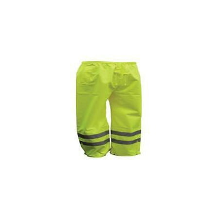 Boss 3NR30003X Hi-Vis Polyester Rain Trouser Yellow 3XL
